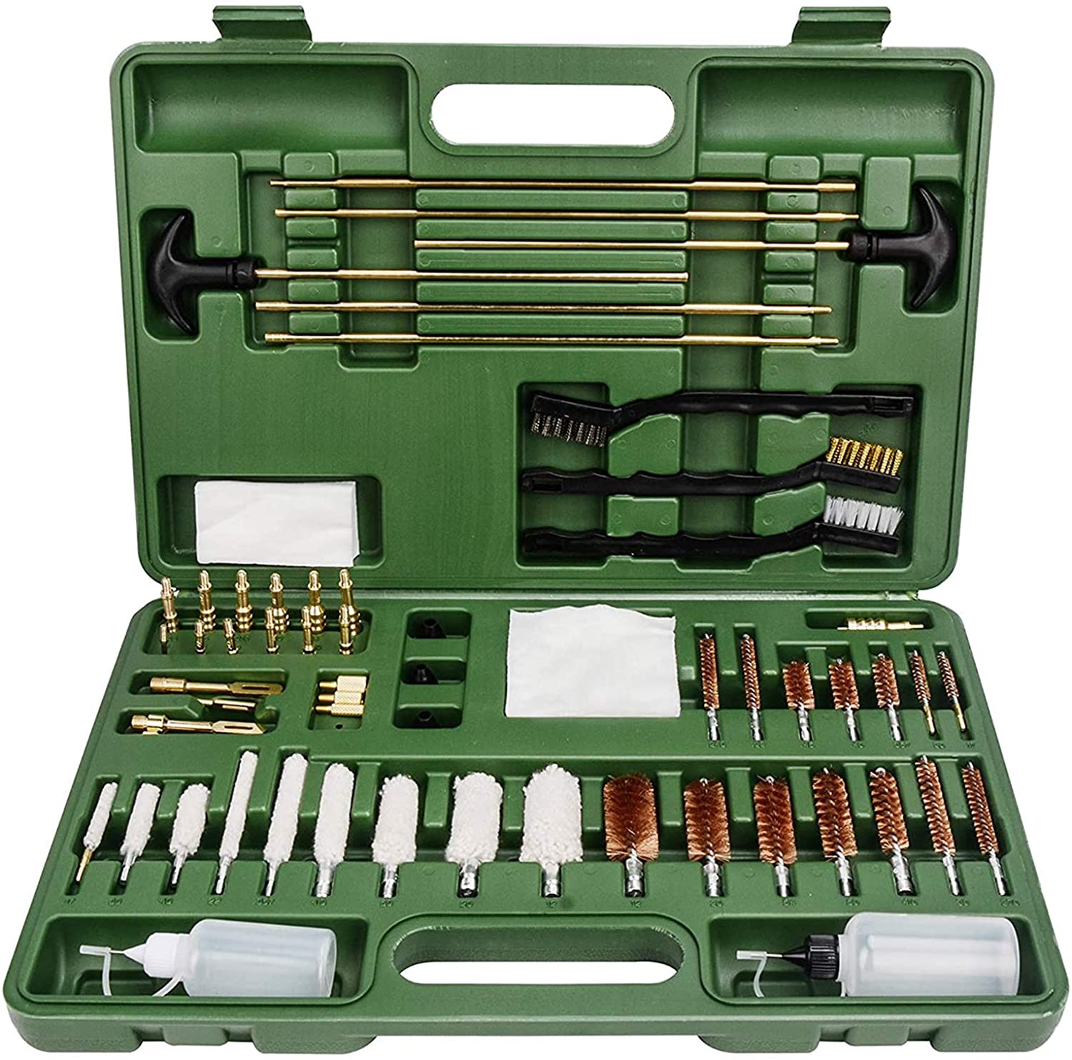 Case Travel Size ပါသော သေနတ်အားလုံးအတွက် Universal Gun Cleaning Kit