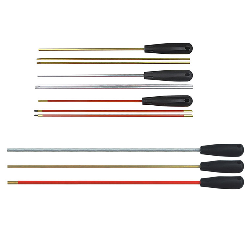 3-section သေနတ်သန့်ရှင်းရေးချောင်းပလပ်စတစ်လက်ကိုင်