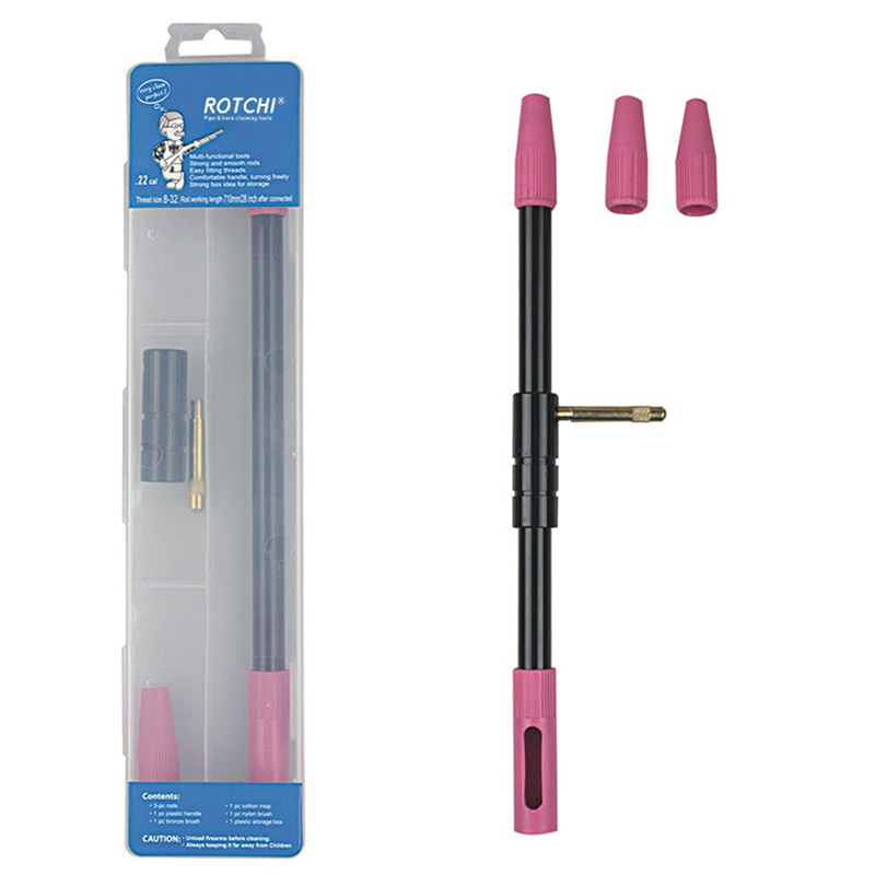 Adapters 3 ခုပါသော Gun Cleaning Bore Guide