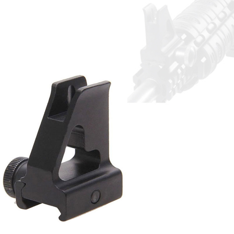 အမဲလိုက် Riflescope Picatinny/ ရက်ကန်းပုံစံ 223 5.56 Standard Detachable A2 Front Sight Ar Sights Tactical Metal