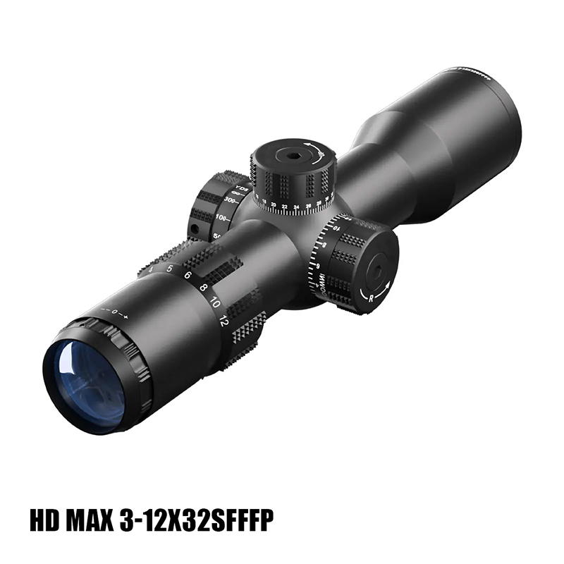 Max 3-12x32SF FFP FFP HD Lenes High Lets Hold Monocular Teescope လက်ကား