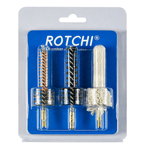 ရိုင်ဖယ်ခန်း သန့်ရှင်းရေး စုတ်တံ 3-in-1 အစုံ၊ အရည်ကြည်ဖုနှင့် ကတ်အထုပ်။ ရရှိနိုင်ပါသည်။