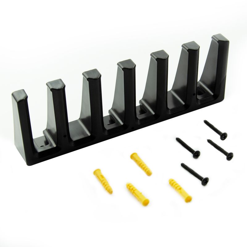 6xPMAG အတွက် Solid ABS Wall Mount Magazine Holder Storage Rack