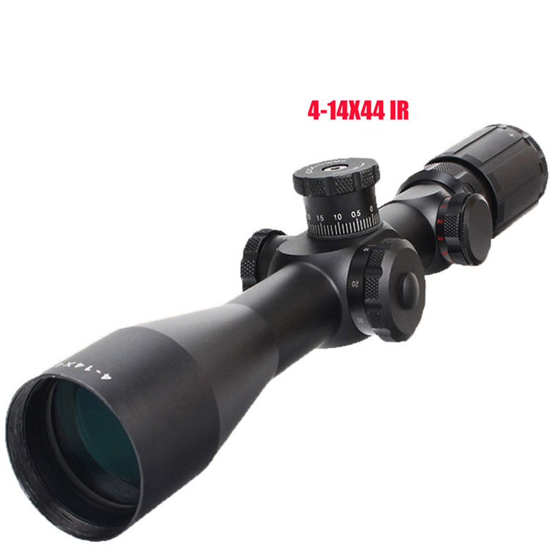 Tactical 4-14x44 Scope Air Gun Shooting Hunting Scope Riflescope အမဲလိုက်ကိရိယာ Rifle Scope ရှည်လျားသောအကွာအဝေး