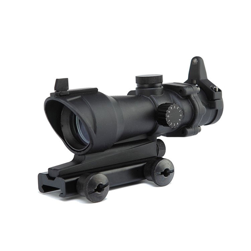 နည်းဗျူဟာအမဲလိုက်ခြင်း 1X32 ACOG M1 China Red Green Dot Sight Red Dot Sight Riflescope အမဲလိုက်ခြင်းနယ်ပယ် 20mm QD Mount