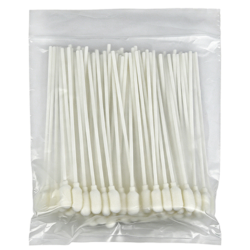 အဖြူရောင် ဖုန်မှုန့်ကင်းစင်သော Cotton Swabs အထူးအထည်
