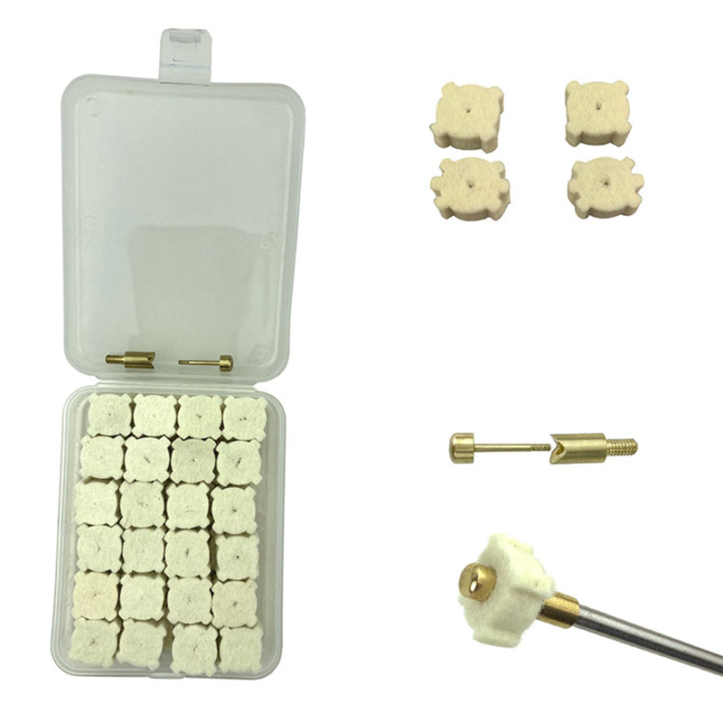 Gun Chamber ကိုသန့်ရှင်းရေးအခငြ့်အရေးပတီအခငြ့်အရေးအတွက်သိုးမွှေးကြယ်ပွင့်များ